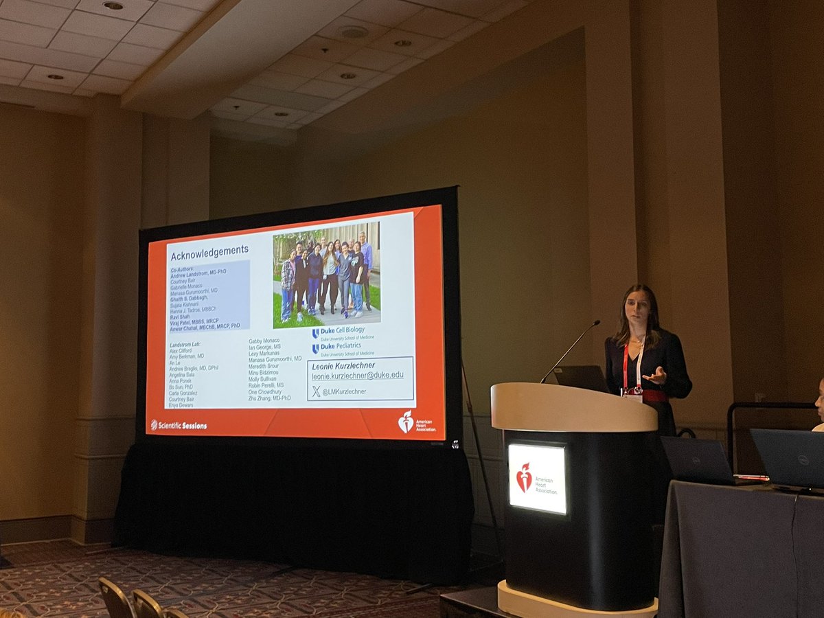 SharafGhaith's tweet photo. Super proud of colleague @LMKurzlechner competing for YIA at AHA! Great presentation of fantastic work, looking forward to the results! @APLandstrom @AnwarChahal @American_Heart #AHA23 https://t.co/4Dgani2TM0