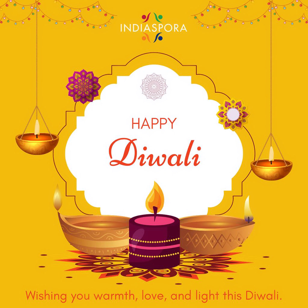 A very Happy Diwali (Deepavali) to all my family, friends and the ⁦@IndiasporaForum⁩ community!! May light overcome darkness all over the world!!
