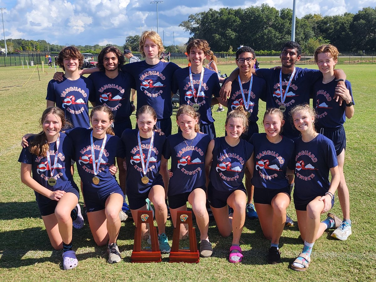 Vanguard Cross Country (@vanguardxc) on Twitter photo Vanguard Boys and Girls finished as Regional runner-ups in the 2023 Class 3A Region 2 championship. Clayton Knight led the boys with a first place individual finish. Lady Knights were led by Rachel Hill's 6th place individual finish. <a href="/AP_Writess/">Allen Pettigrew</a> <a href="/vanguard_high/">Vanguard High School Athletics</a> Vanguard Boys and Girls finished as Regional runner-ups in the 2023 Class 3A Region 2 championship. Clayton Knight led the boys with a first place individual finish. Lady Knights were led by Rachel Hill's 6th place individual finish. <a href="/AP_Writess/">Allen Pettigrew</a> <a href="/vanguard_high/">Vanguard High School Athletics</a>