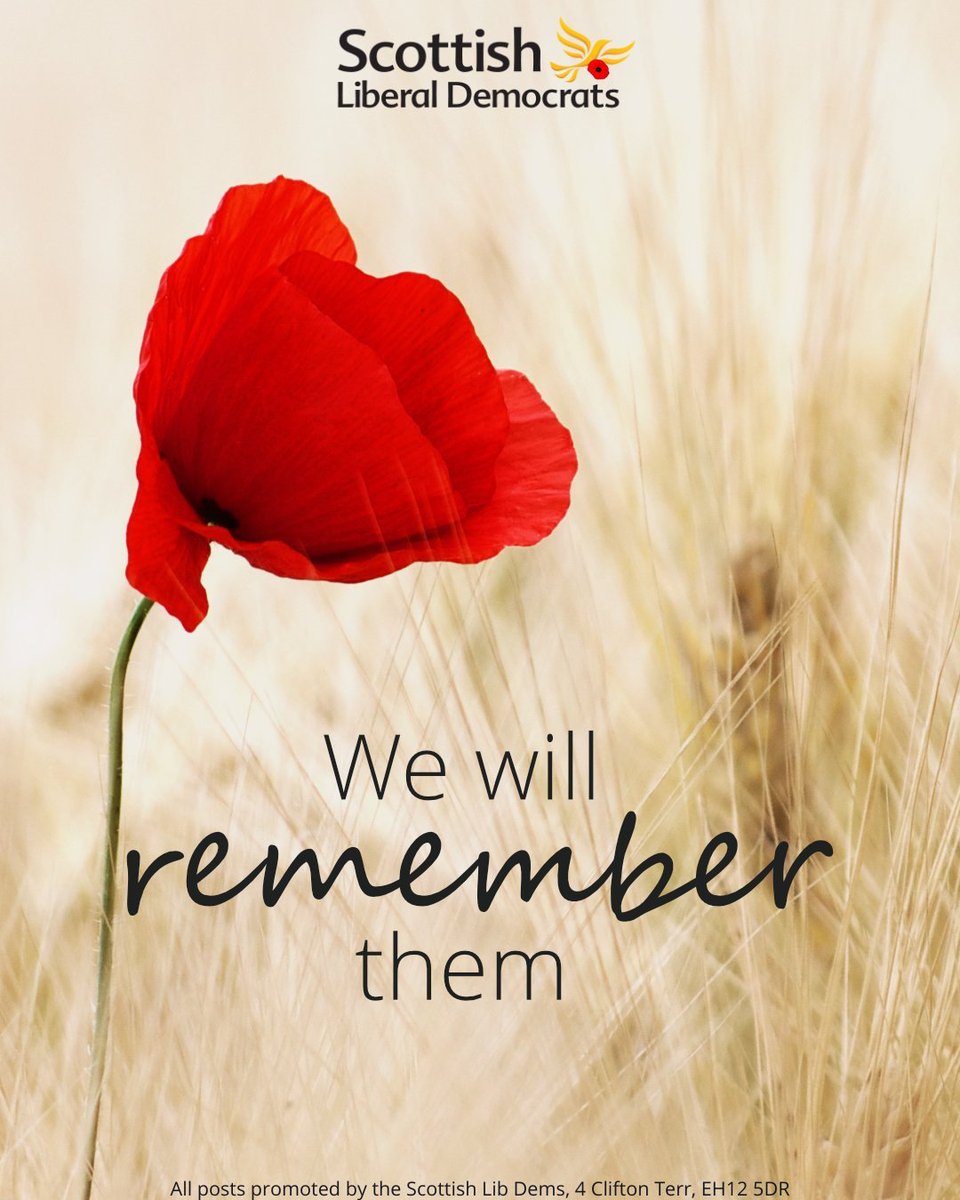 This #ArmisticeDay, we pause to remember and honour the sacrifice of those who gave their lives to defend our nation, our freedom and our democracy.  

We will remember them.