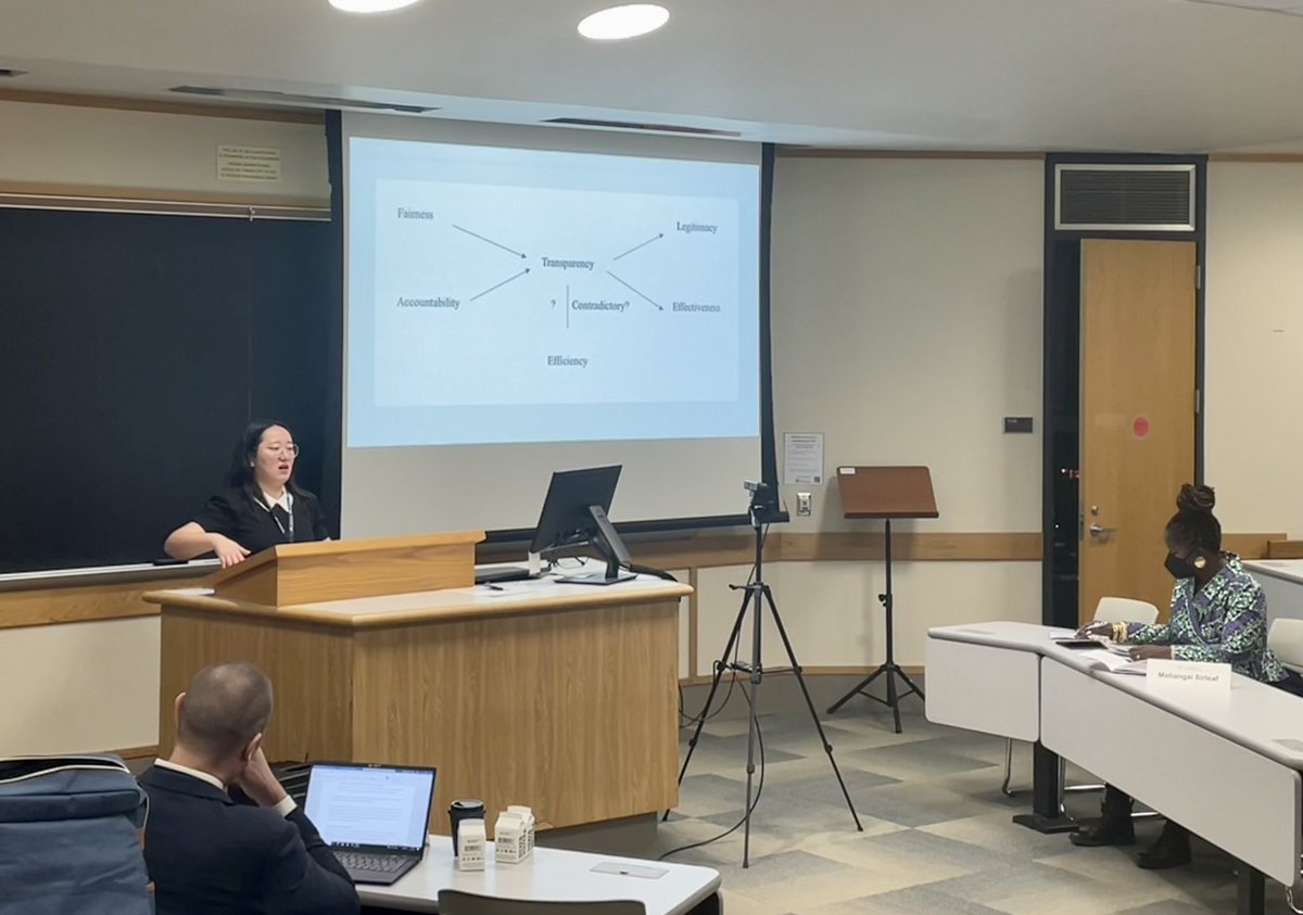 The afternoon sees three fantastic Research Forum panels at <a href="/PittLaw/">Pitt Law</a> — Economic Law &amp; the Environment, Int’l Legal Theory: Wielding History to Look Forward, and Int’l Mechanisms for Justice: Fit for Purpose? #ASILMYM