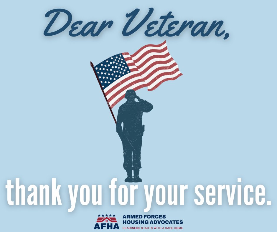 To everyone who has served and to their families who made their own sacrifice: THANK YOU.

We appreciate you. We support you. 

Share this with a veteran to show your appreciation 🇺🇸