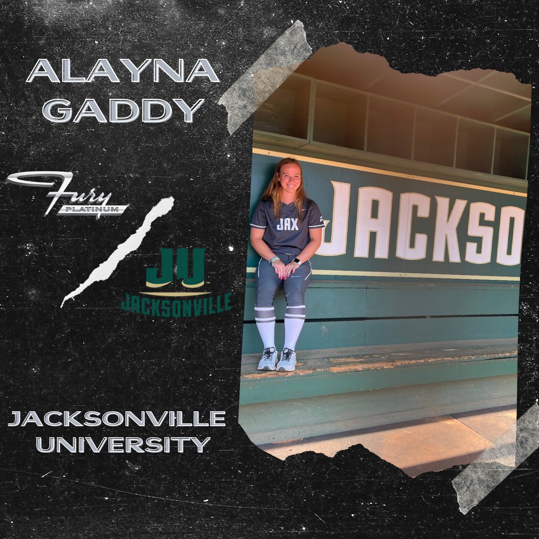 Congratulations to <a href="/ChilesFPNTNL/">Fury Platinum National Chiles</a>'s <a href="/AlaynaGaddy/">Alayna Gaddy</a> on continuing her career at <a href="/JAX_Softball/">Jacksonville Softball 🥎</a>!
#platinumproud