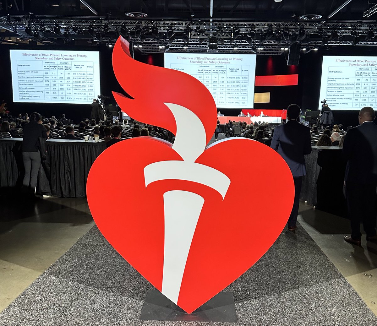 Great time to be in Philly taking the fight to heart disease #AHA23 <a href="/AHAScience/">AHA Science</a>