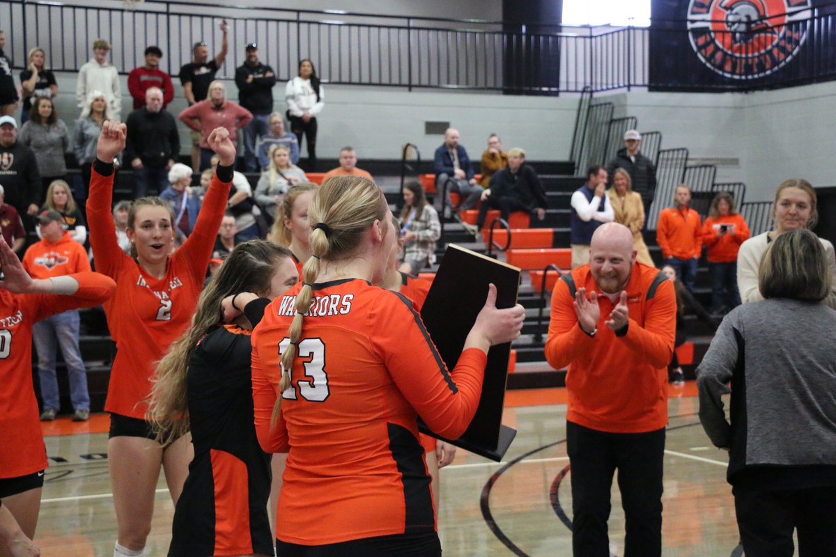 INTechWarriors's tweet photo. @IndianaTechVB are your 2023 WHAC Regular Season and Tournament Champions! #GoWarriors #WonIt https://t.co/znfNNHAxn4