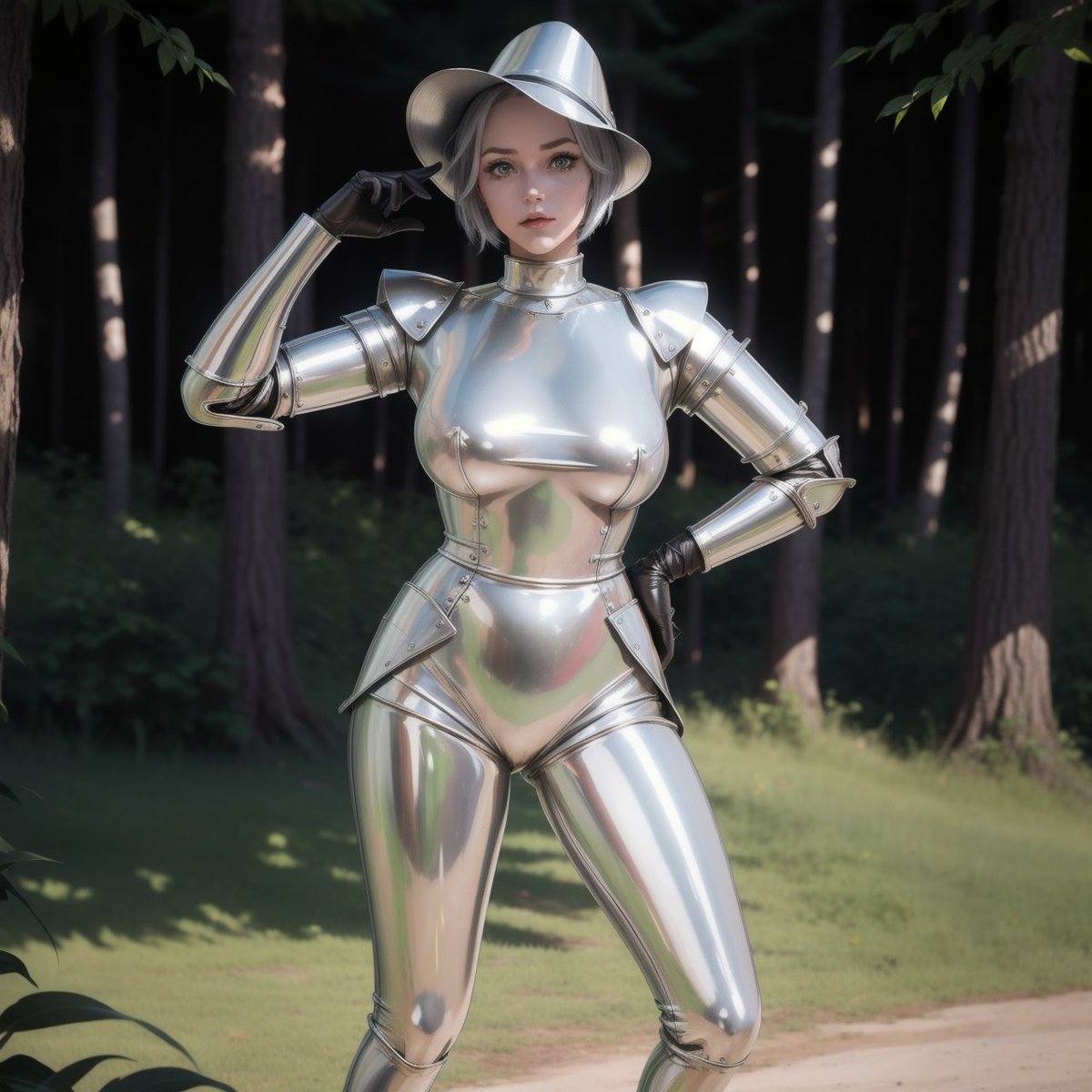The Tin Woman

#digitalart #aigirl #wizardofoz #picoftheday #fantasyart