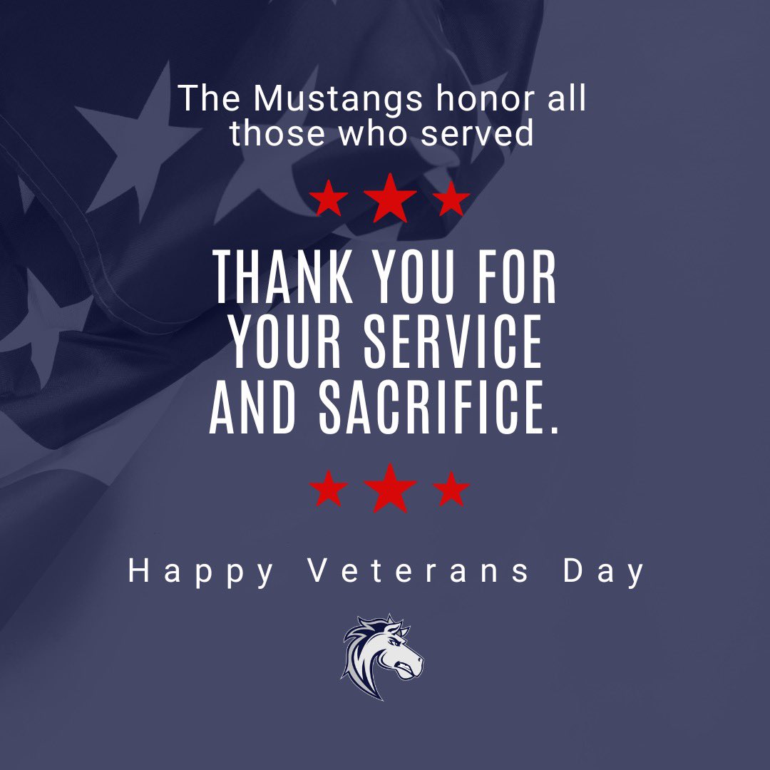 OgdenMustangs's tweet photo. To our veterans, thank you for your service and sacrifice 🇺🇸 https://t.co/X3dAjl1VcS