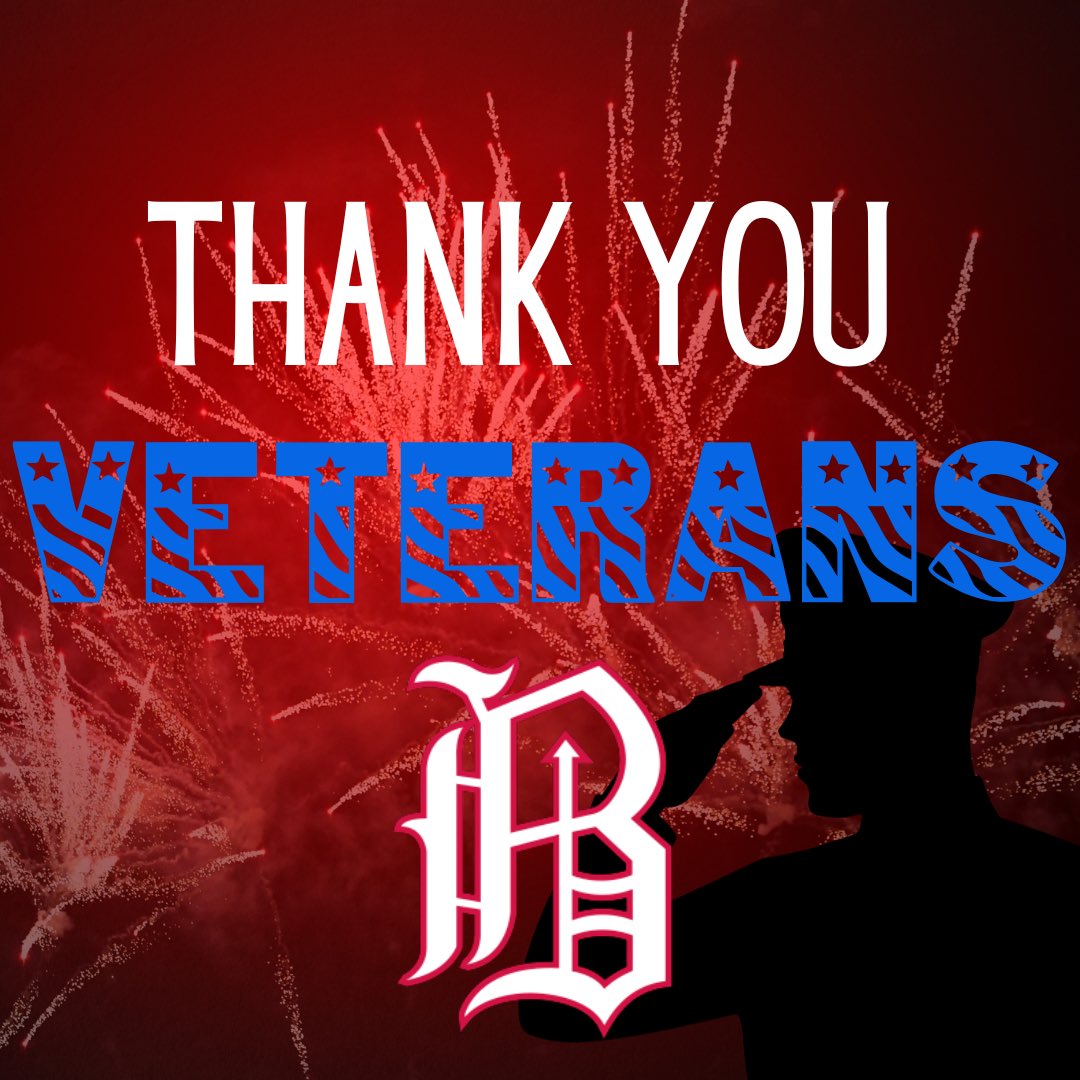 Today and everyday, we salute all veterans for their sacrifice and service to our country. #bhambarons