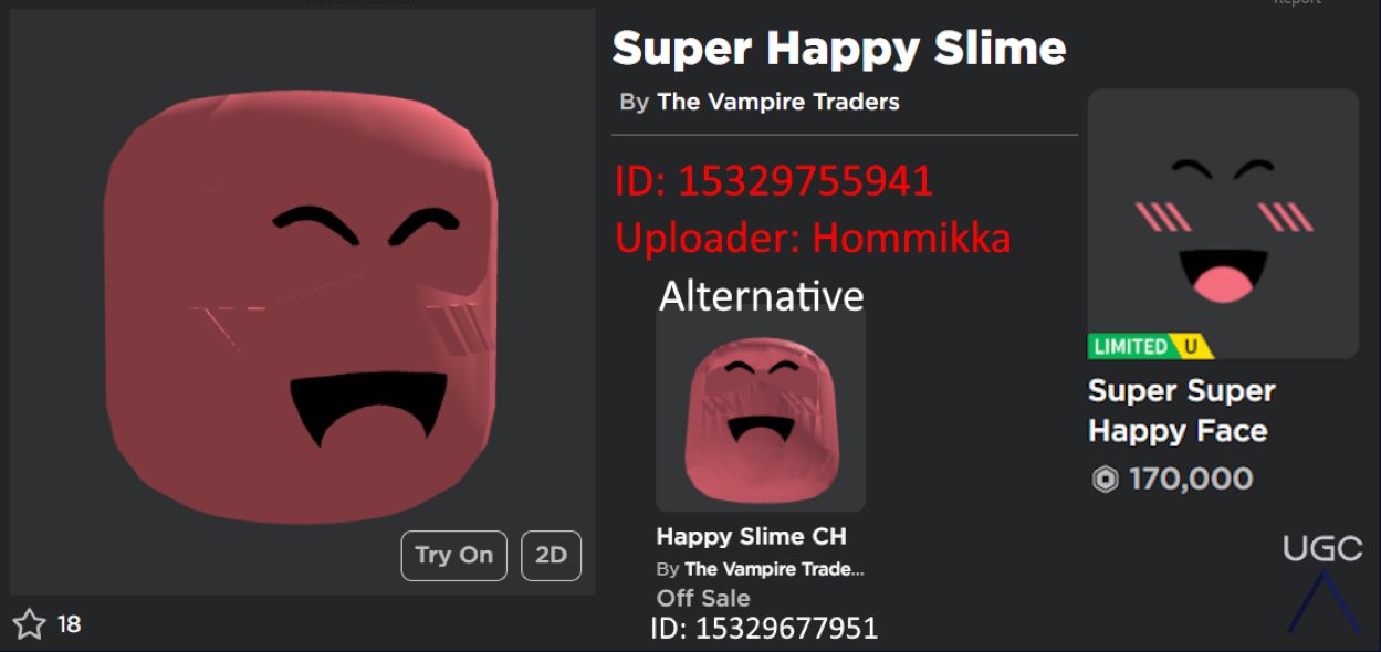 SALE] Super Super Happy Face - Roblox