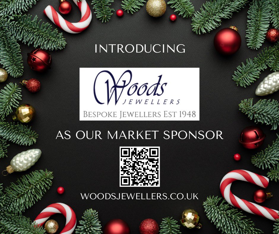 WendyAnnAger's tweet photo. Sat 2nd Dec the Market at Yuletide Magic is a highlight - again being sponsored by our lovely local independent, award-winning jewellers @WoodsJewellers1 #Coulsdon https://t.co/dlThVL9sbE https://t.co/HtPvGZ9qHq