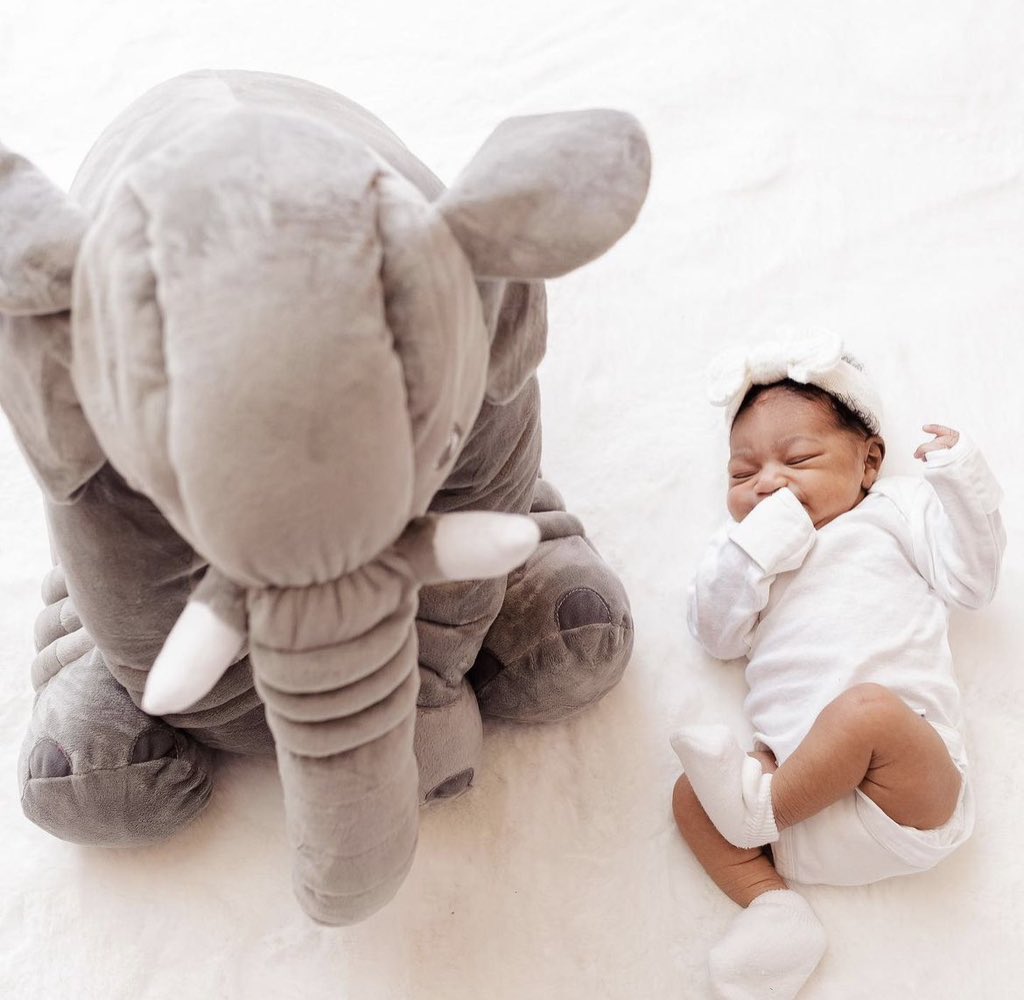 AudraBeckett's tweet photo. SHE’S HERE! Our beautiful baby girl, Ariana Danielle Jones. 🎀🐘 #BabyNumber2 #LHOHH💎 https://t.co/ibialXPDTT