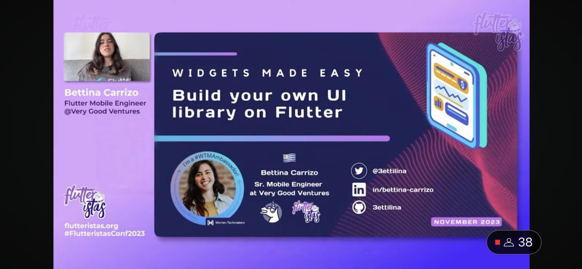 OscarMartinDEV's tweet image. Go go @3ettilina 💙🦄 #FlutteristasConf2023 @flutteristas @FlutteristasCon