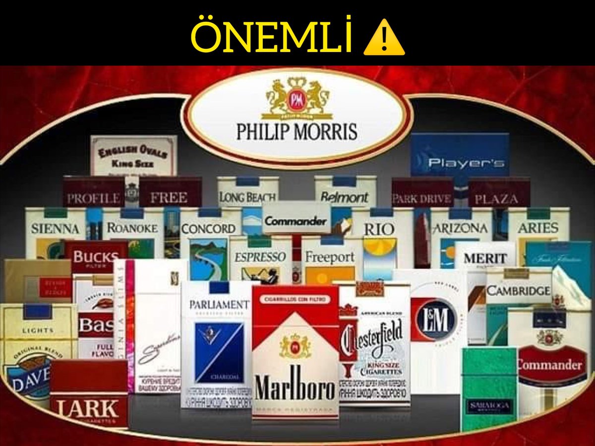 Sigarayı Bırakmak için Önemli Sebep

Marlboro Markasının Sahibi Philip Morris, İsrail’e Destek için Günlük Cirosunun %12’si olan 100 milyon 💰Doları İsrail’e Veriyor. 
İsrail ise Bunlarla Mühimmat Alıp, Bebekleri Katlediyor

Sigarayı Bırakarak Hem Kendi,
Hemde Müslüman