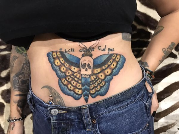 ZebraTattooz's tweet photo. Gorgeous moth done on our piercer Feran by Cliff
Call or stop in to get your next one planned 😉 https://t.co/TxeXpx4yXA