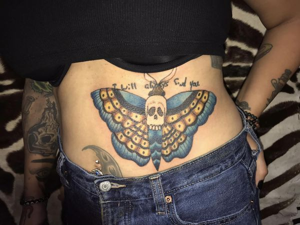 ZebraTattooz's tweet photo. Gorgeous moth done on our piercer Feran by Cliff
Call or stop in to get your next one planned 😉 https://t.co/TxeXpx4yXA