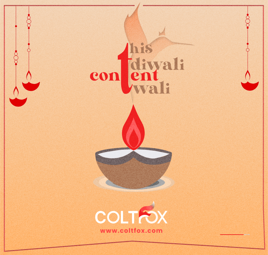 coltfoxind's tweet photo. Coltfox is now rebranded and We wish you a very happy diwali - We are launching our new website soon...! Stay connected.
https://t.co/4mWtvpn8fc
#diwaliwishes #creativemarketing #digitaladvertising #digitalmarketingagency #contentwriting #contentmarketingstrategy https://t.co/B5uyZgAuPd