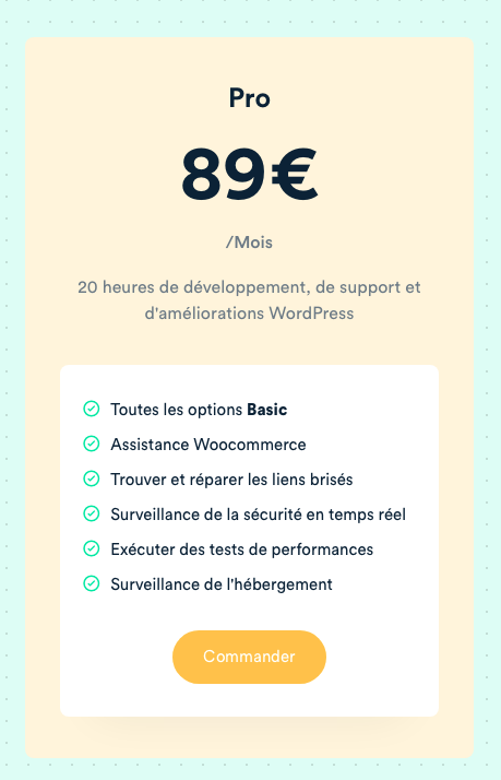 ex_wordpress's tweet photo. Maintenance WordPress Pro
- Toutes les options Basic
- Assistance Woocommerce
- Réparer les liens brisés
- Surveillance de la sécurité en temps réel
- Exécuter  tests de performances
- Surveillance de l'hébergement
https://t.co/QDm5ukWN3o

#WordPress #maintenance_wordpress https://t.co/NlXuED44Ov