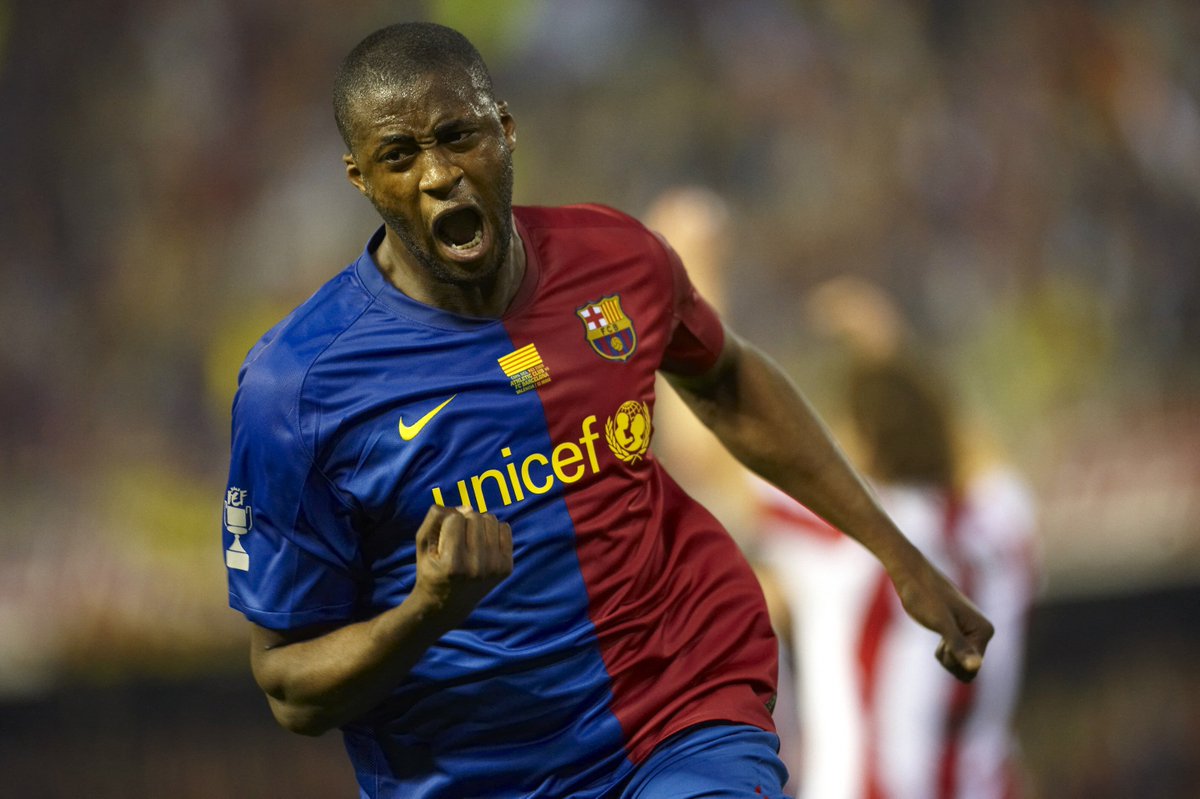 Barca_Buzz's tweet photo. Former Barcelona players that didn't get the recognition they deserved...

One of them is Yaya Toure 👇🏿 Who else? https://t.co/FwfhwKVHOi