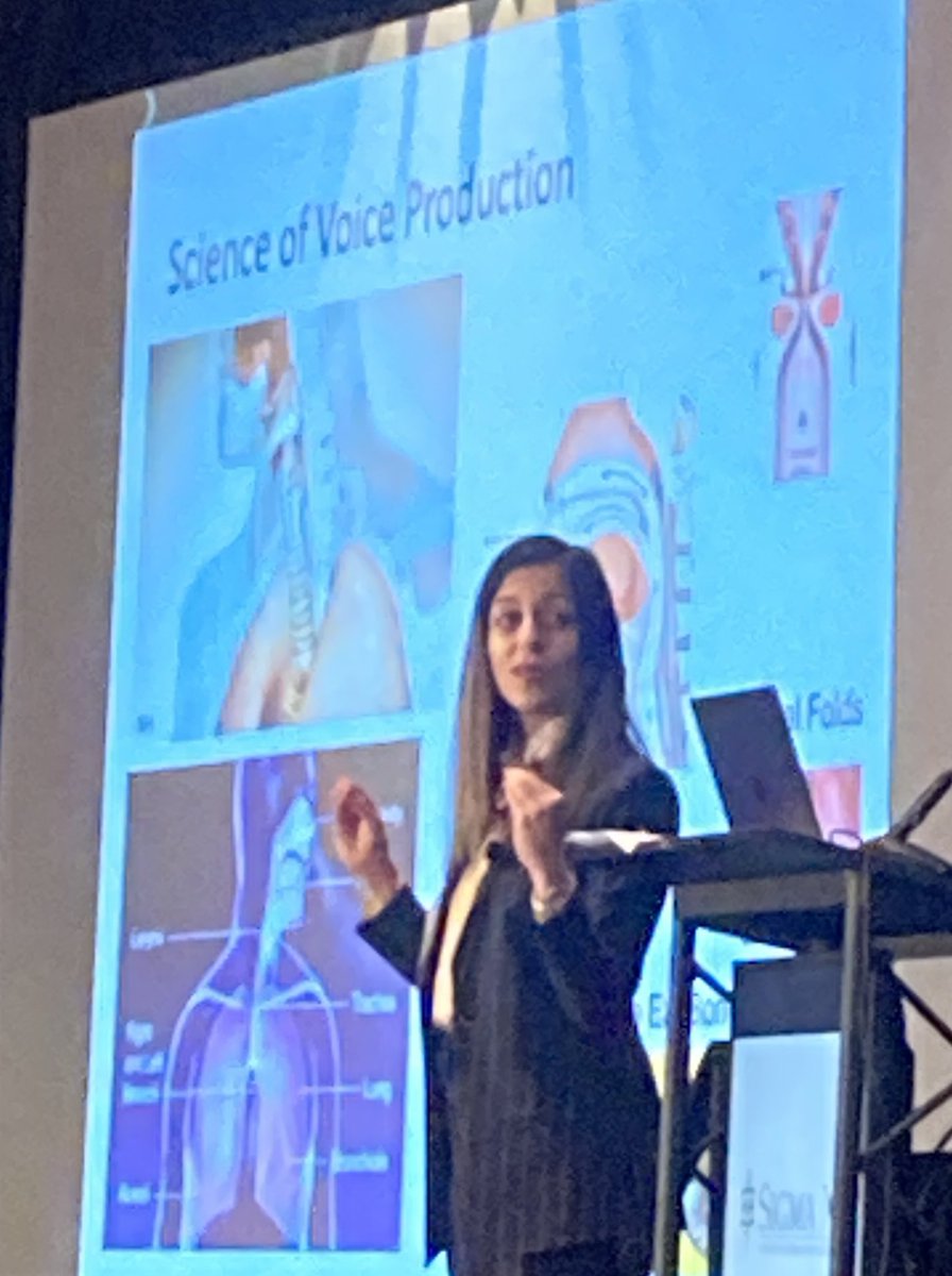 Talking about talking by Maryam Naghibolhosseni <a href="/MSUComArtSci/">MSU ComArtSci</a> about diagnosing vocal diseases at #IFoRE <a href="/SigmaXiSociety/">SigmaXi</a> Young Investigator Award