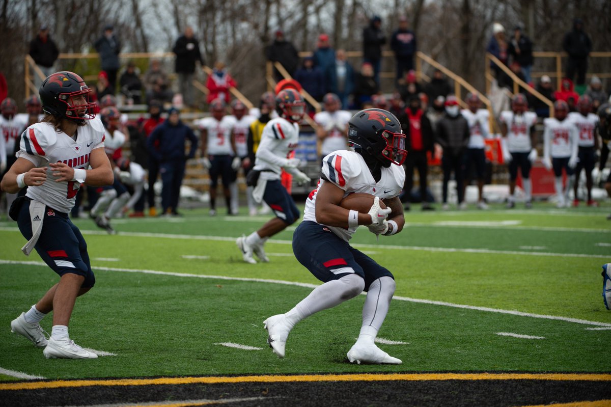 svsu_football's tweet image. Final Score: SVSU 38, Michigan Tech 21
The Cardinals close out the regular-season by winning four of their last five games. #SVSUvsMTU #GLIACFootball