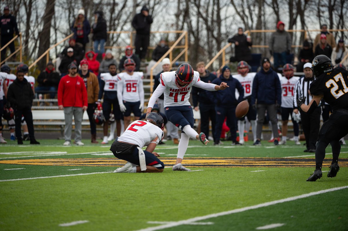 svsu_football's tweet image. Final Score: SVSU 38, Michigan Tech 21
The Cardinals close out the regular-season by winning four of their last five games. #SVSUvsMTU #GLIACFootball