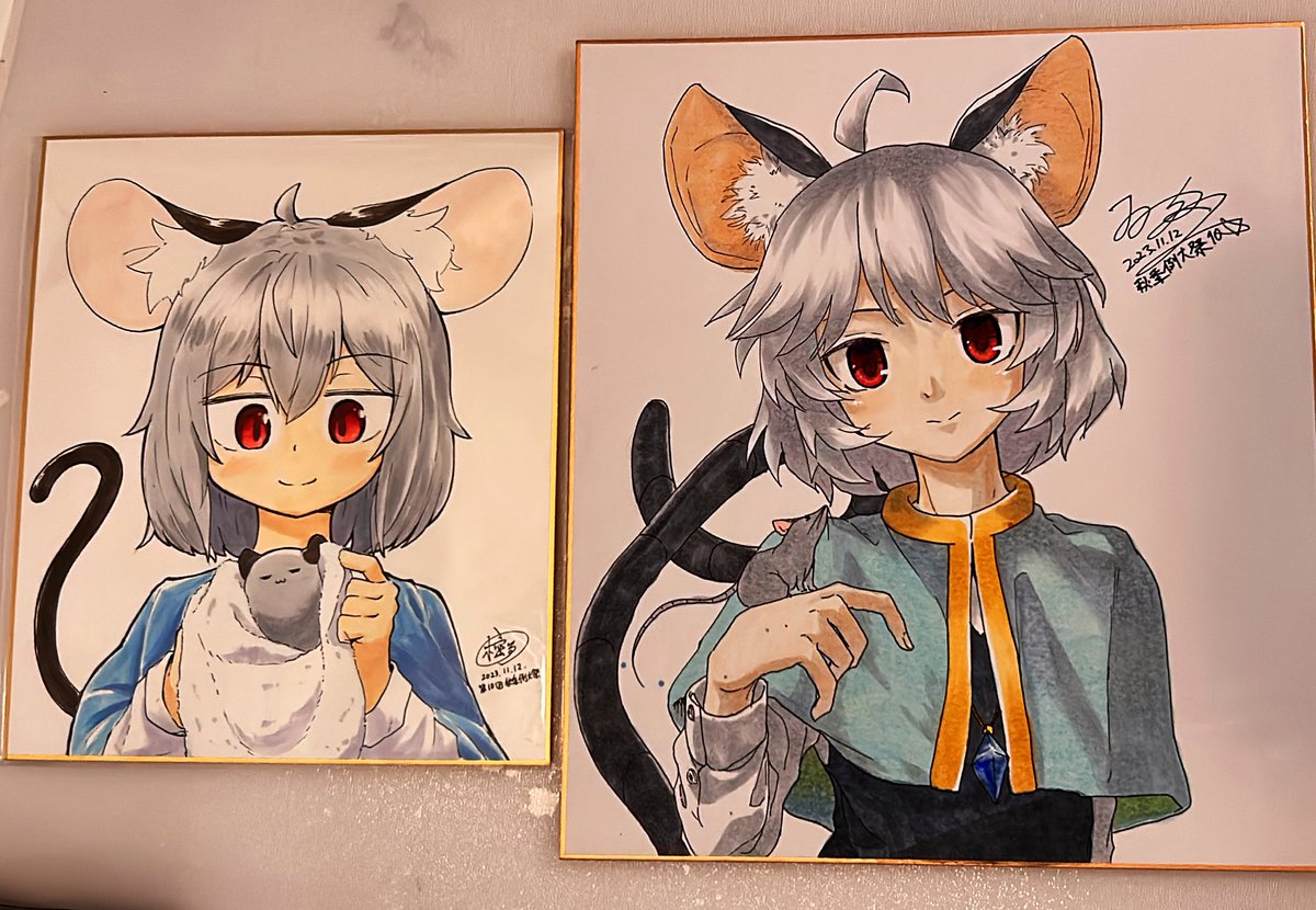 nazrin animal ears tail mouse ears 1girl grey hair red eyes mouse  illustration images