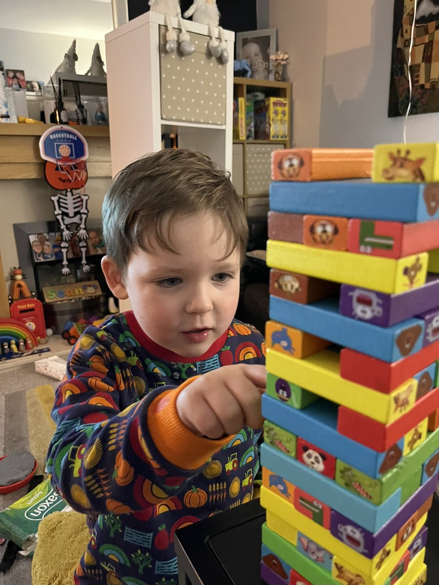 ClaireBear2410's tweet photo. @@ourladyoflourd1 between Jenga and UNO things can get a little competitive in our house ! S is very good at reminding Mommy and Daddy about the rules and won’t tolerate any cheating! #OLOLRightsRespecting #OLOLHomeworkchallenges (16) https://t.co/TYbsM1xBVa
