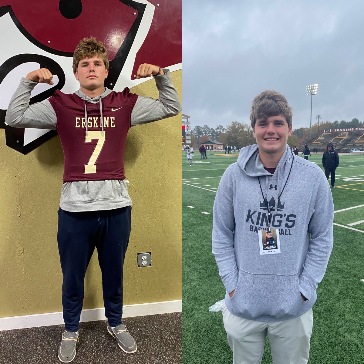 Enjoyed my visit to <a href="/FleetFB/">Erskine Football</a> today! Thank you <a href="/drewengels/">Drew Engels</a> <a href="/coachbjeffcoat/">Bryce Jeffcoat</a> and the rest of the coaches and players for making me feel welcome! #TakeFlight #GoFleet