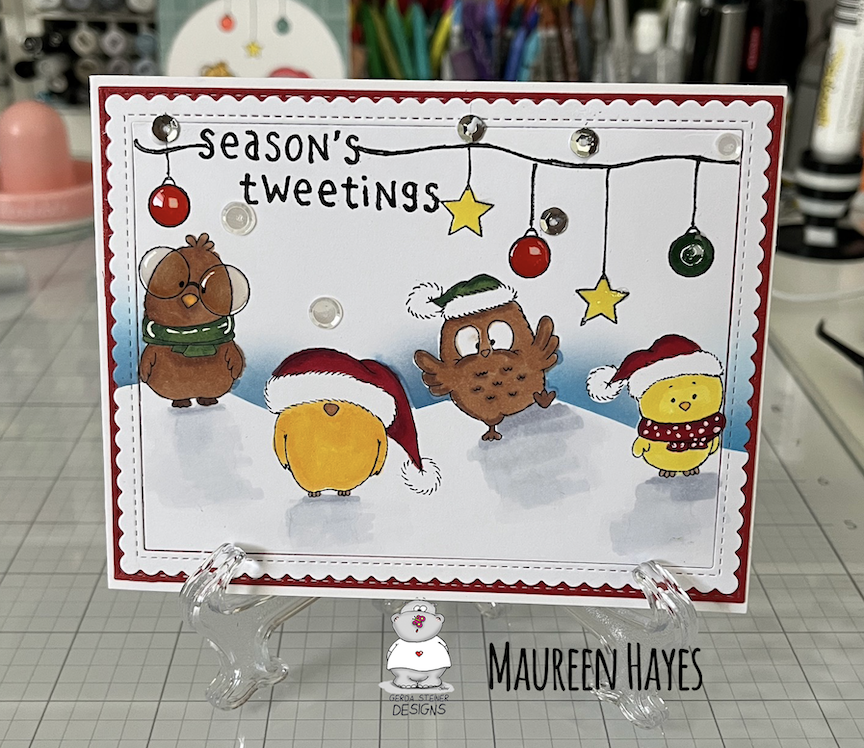 GerdaSteiner's tweet photo. Playing in the snow!

On the Gerda Steiner blog today is this card by Maureen Hayes https://t.co/bevh3utpLB