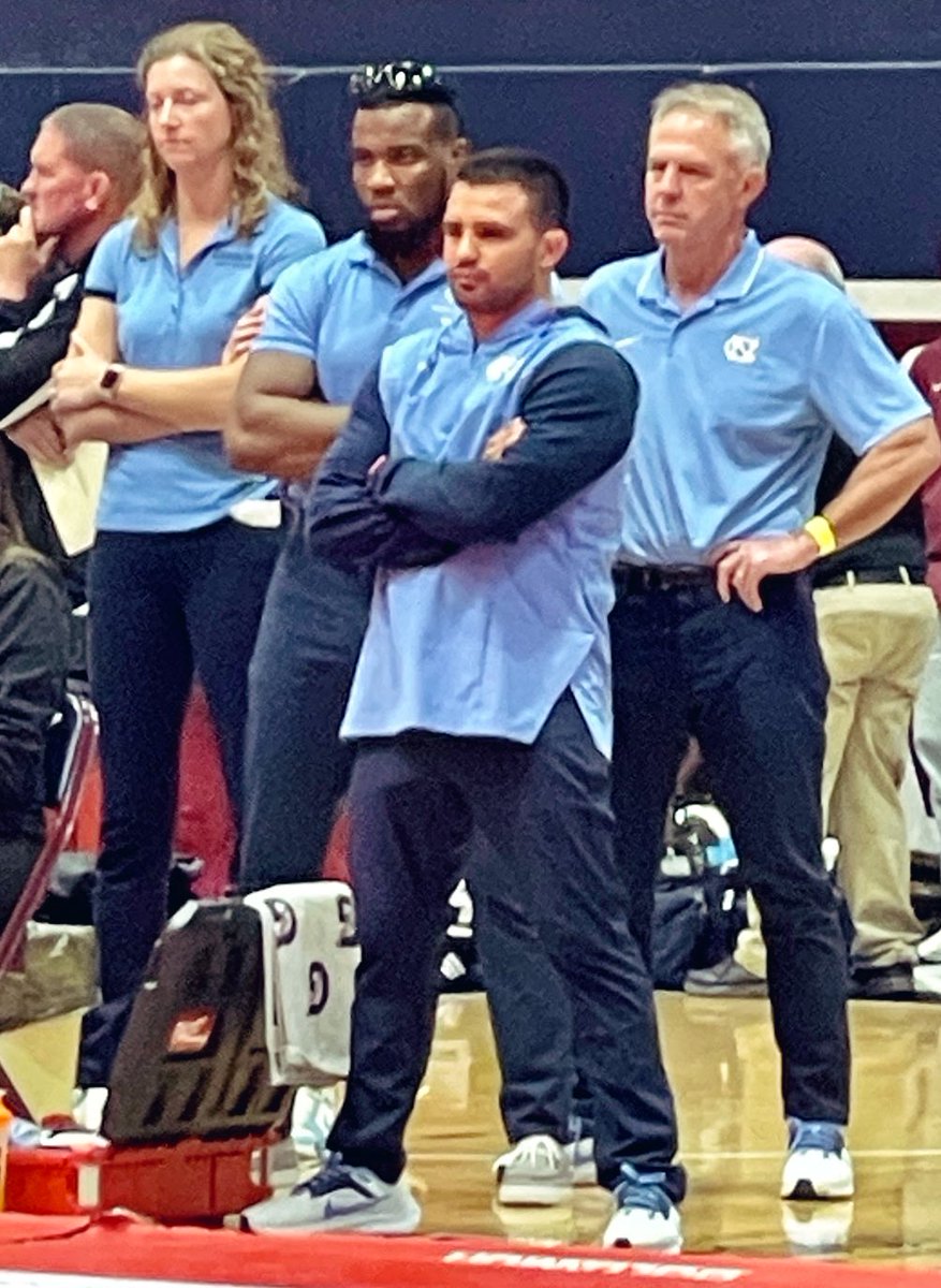MrPatMineo's tweet photo. Tar Heel staff laser focused for dual vs ASU! 👀
@jmenwrestling #Wranglemania
@CarolinaKoll
@T_Ram133
@FrancoisUNC https://t.co/Cs3ILRj8L3