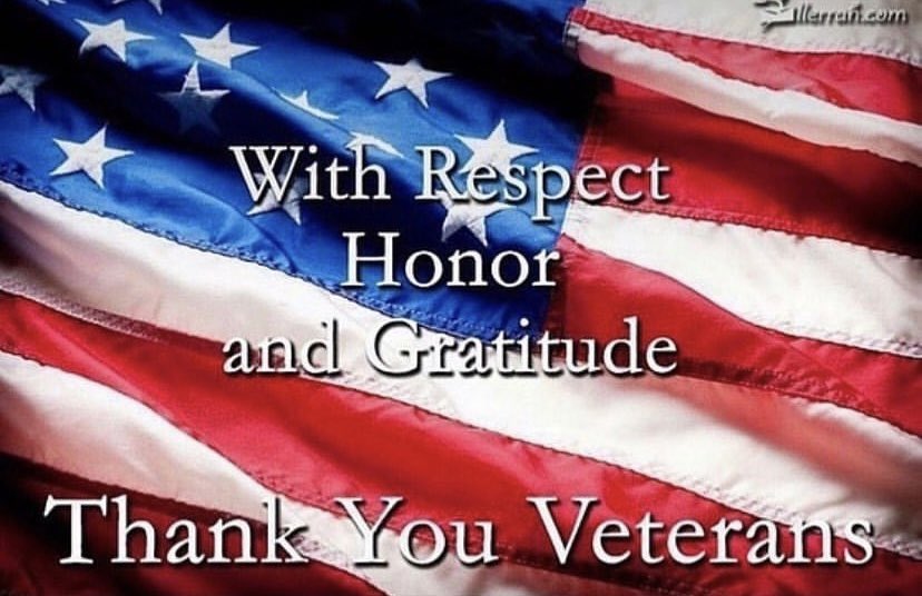 THANK YOU to the Brave men and women who have served and are still serving our country!!! WE APPRECIATE YOU ALL and your SACRIFICES!!! #VeteransDay #ThankYouForYourService  #TallGirlsRock 😊💗😊