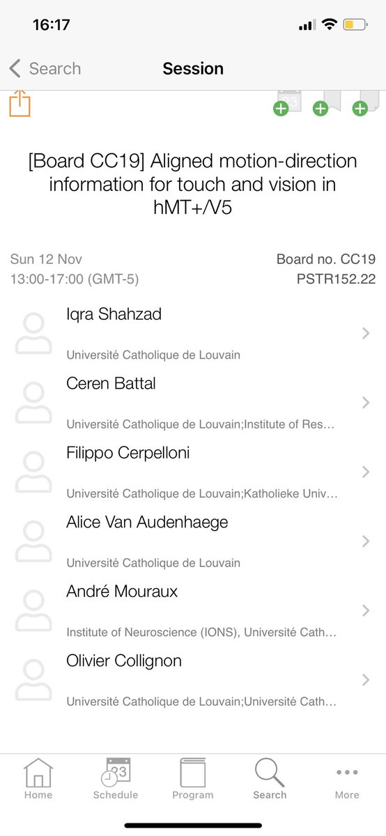 iqra_shahzad14's tweet image. Come by my poster tomorrow (Sunday) at 2pm to see “how the visual and tactile motion directions are aligned in the brain”
#SfN2023 #SfN23 #fmri #neuroscience #touch #vision #multisensory #mutlimodal #multisensoryintegration #crossmodal