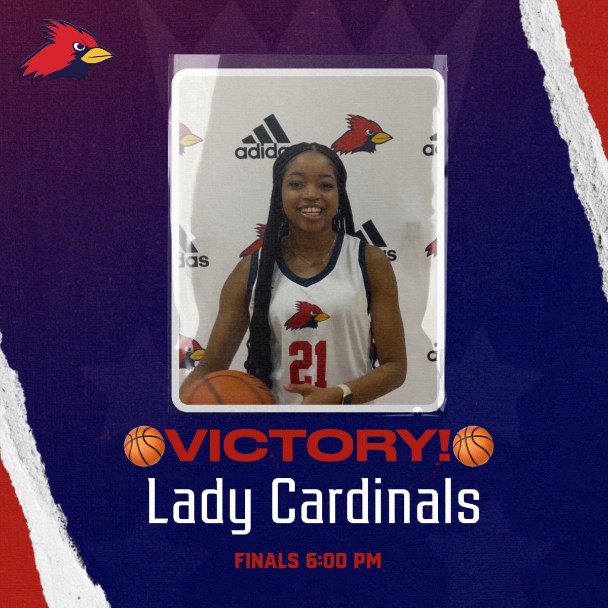 Lady Cards defeat Molina 52-16 and will play Laredo United in the finals at 6PM. Good luck Cards!! <a href="/ladycards_bball/">Lady Cardinal Bball</a>