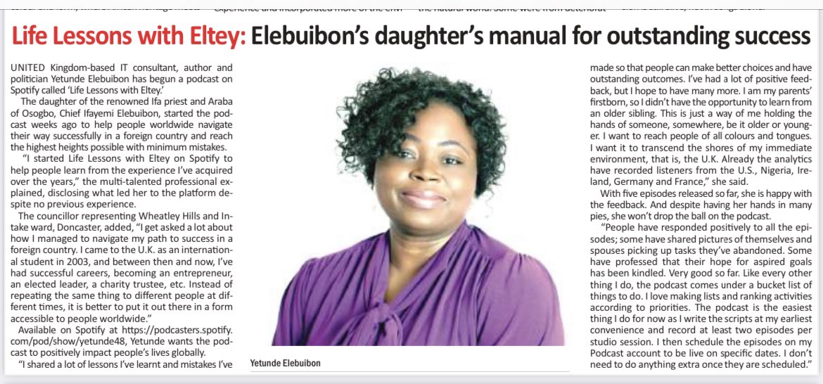 Yetunde Elebuibon tweet media