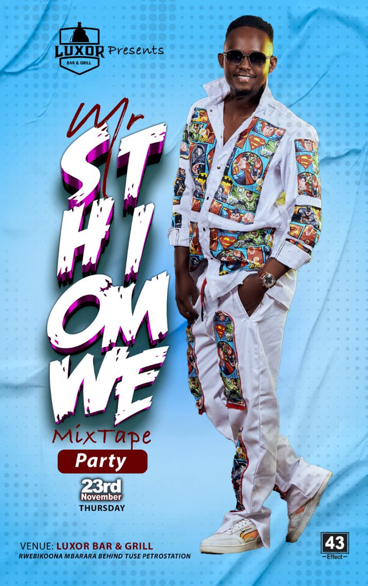Ssonkopromotion's tweet photo. Now girls are asking themselves if @macdj43 is also positive bcoz he is cmng from mbarara 😂
Wabula nange simanyi all I knw is that he is one of the best Djs we hv in the region and 23rd Nov he will be having a mixtape part at @LuxorBarMbra 
#MrShowTimeMixTapeAffair https://t.co/RtHesGRvuk