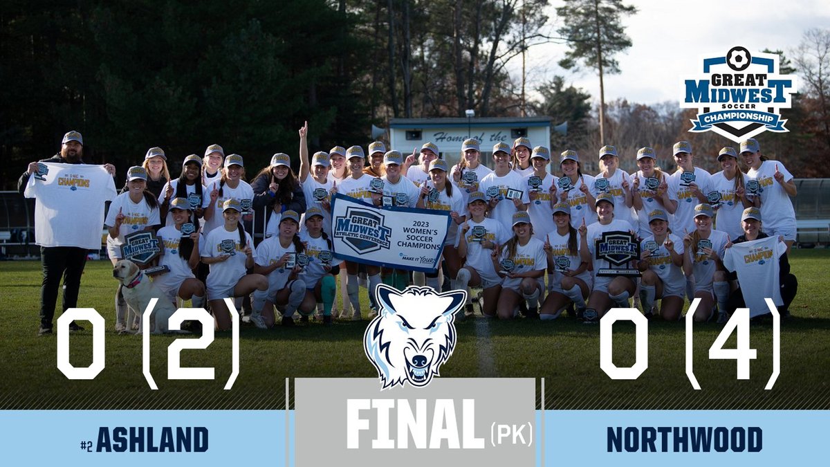 Northwood Athletics (@nutimberwolves) on Twitter photo ⚽️ RECAP | Champs! - <a href="/northwoodwsoc/">Northwood Women's Soccer</a> Wins Conference Tournament Championship 4-2 In PKs Over #2 Ashland!!!
Lindsay Jacob was named tournament MVP for stellar performance!!
#RollTimbys 🐺
📰: gonorthwood.com/x/2d1fk ⚽️ RECAP | Champs! - <a href="/northwoodwsoc/">Northwood Women's Soccer</a> Wins Conference Tournament Championship 4-2 In PKs Over #2 Ashland!!!
Lindsay Jacob was named tournament MVP for stellar performance!!
#RollTimbys 🐺
📰: gonorthwood.com/x/2d1fk