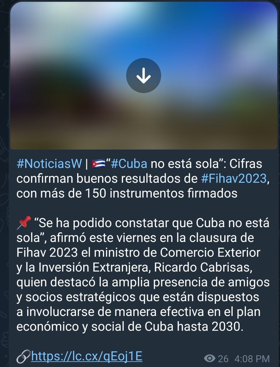VoltusIV's tweet photo. @YamilaHija La CMHW festejando que "cuba no está sola" y que se acordaron más de 150 contratos con diferentes países.... estos están mal de la cabeza la pregunta se cae sola y el bloqueo? No era q no se.puede.comerciar con nadie? https://t.co/8z0YBrCjWH
