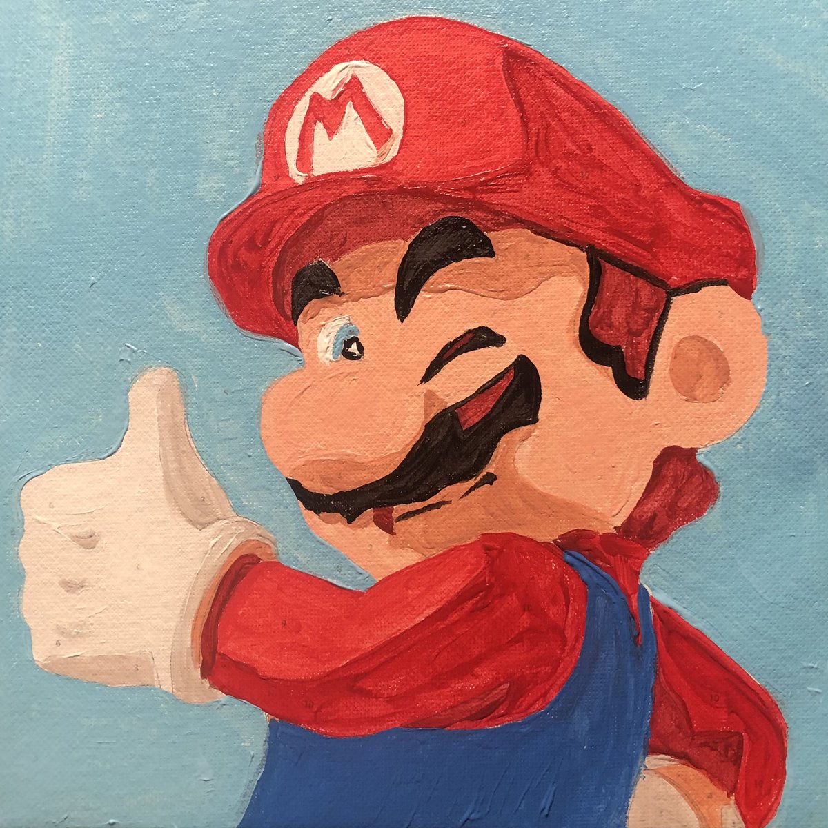 Have a great day! #paintbynumbers #mario #art