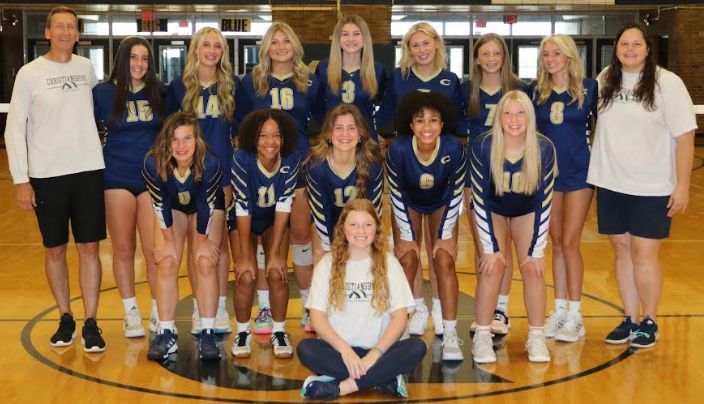 CONGRATS to the CHS Volleyball team on their 3A State Quarterfinal WIN over Rockbridge Co.!!!    Advancing to the 3A State Semis at Hidden Vally on Tuesday! @bluedemonvb

GO BIG BLUE!!!!