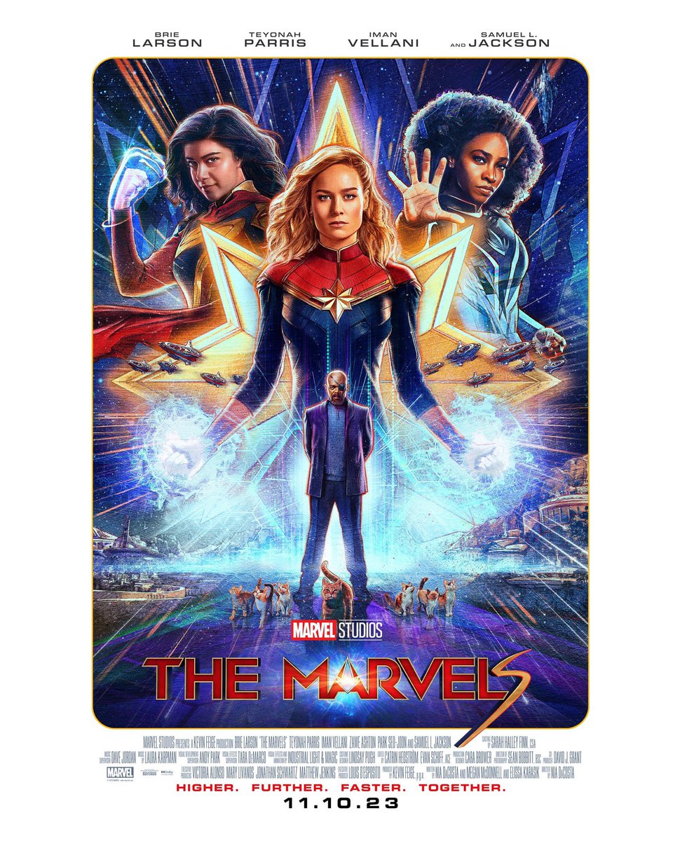 Our team at Perception is excited to announce that we collaborated with Marvel Studios to design the vibrant end credits title sequence for #TheMarvels!

Watch our full Ms. Marvel title sequence ➡️ youtube.com/watch?v=54GHPN…