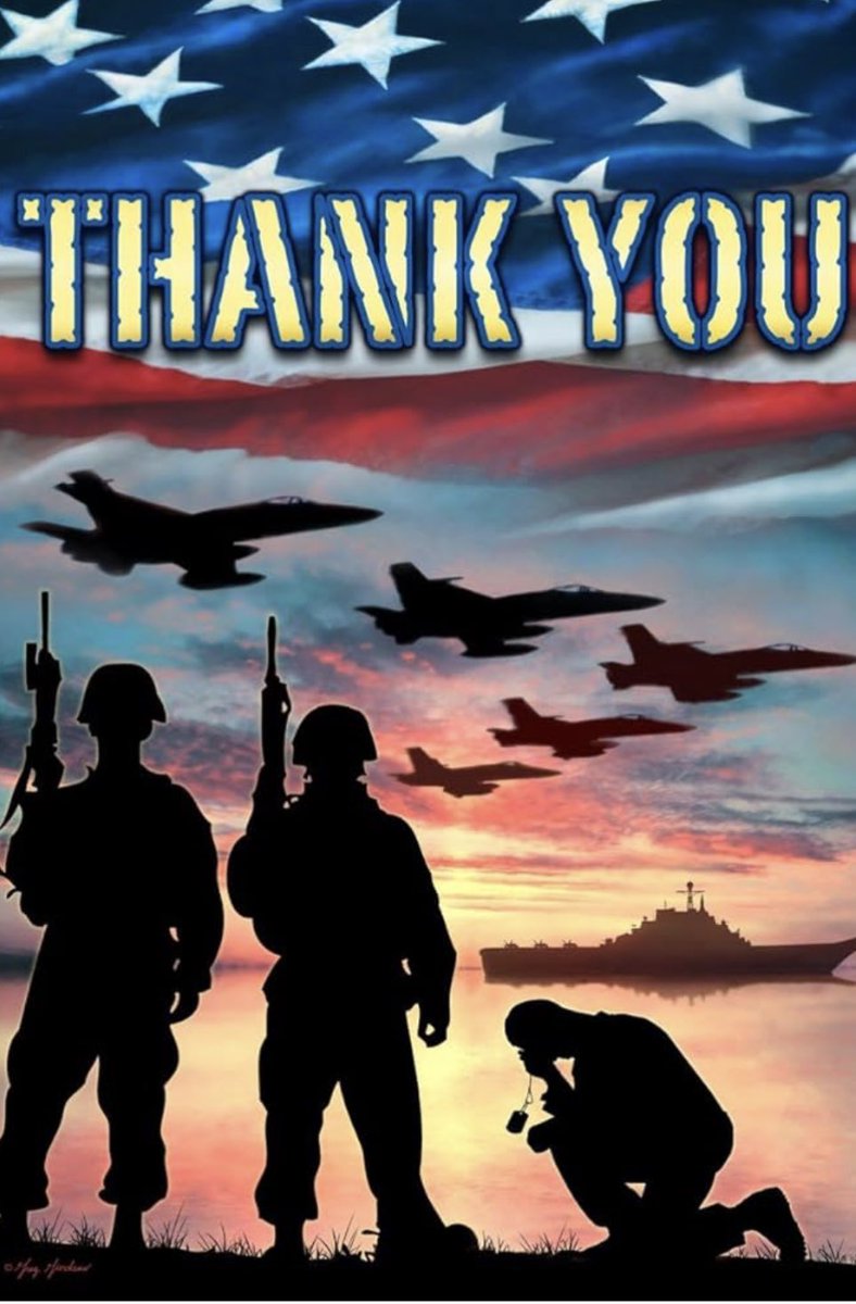 Thank you to all those that have provided us the blanket of freedom we sleep under each and every night. God Bless!