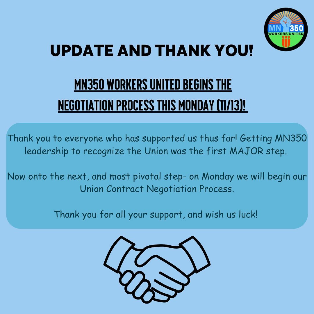 MN350 Workers United tweet media