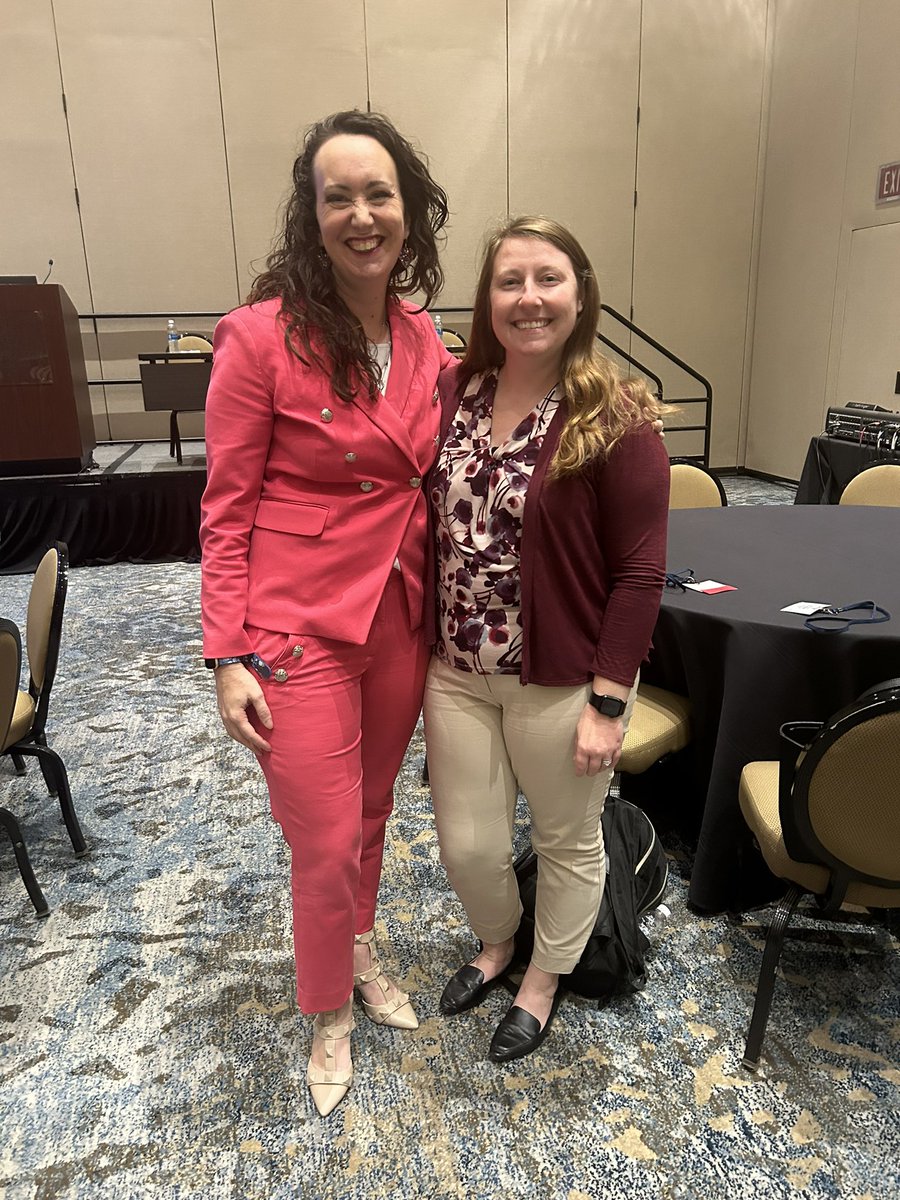 vronpharmd's tweet photo. My favorite part of conferences? Connecting with former learners. I am overjoyed to have spent time with my former resident Allissa, who is a rockstar! https://t.co/aqNTisk7kX