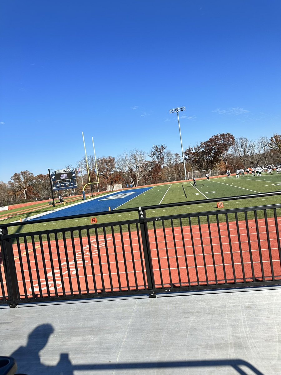 Thank you <a href="/CoachZackKern1/">Zack Kern</a> for having me out to the game today <a href="/SHS_JaguarFB/">Seckman Football</a>