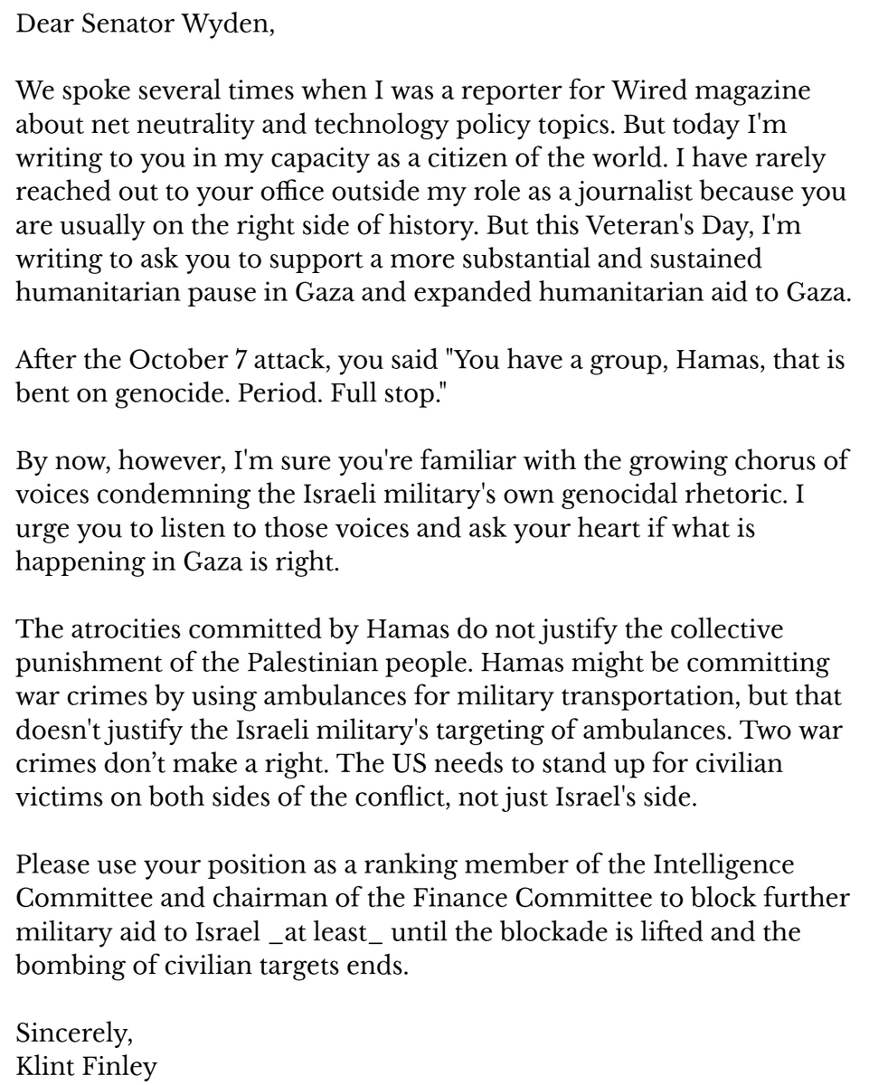 An open letter to <a href="/WydenForOregon/">Wyden for Oregon</a> klintron.com/2023/ron-wyden/