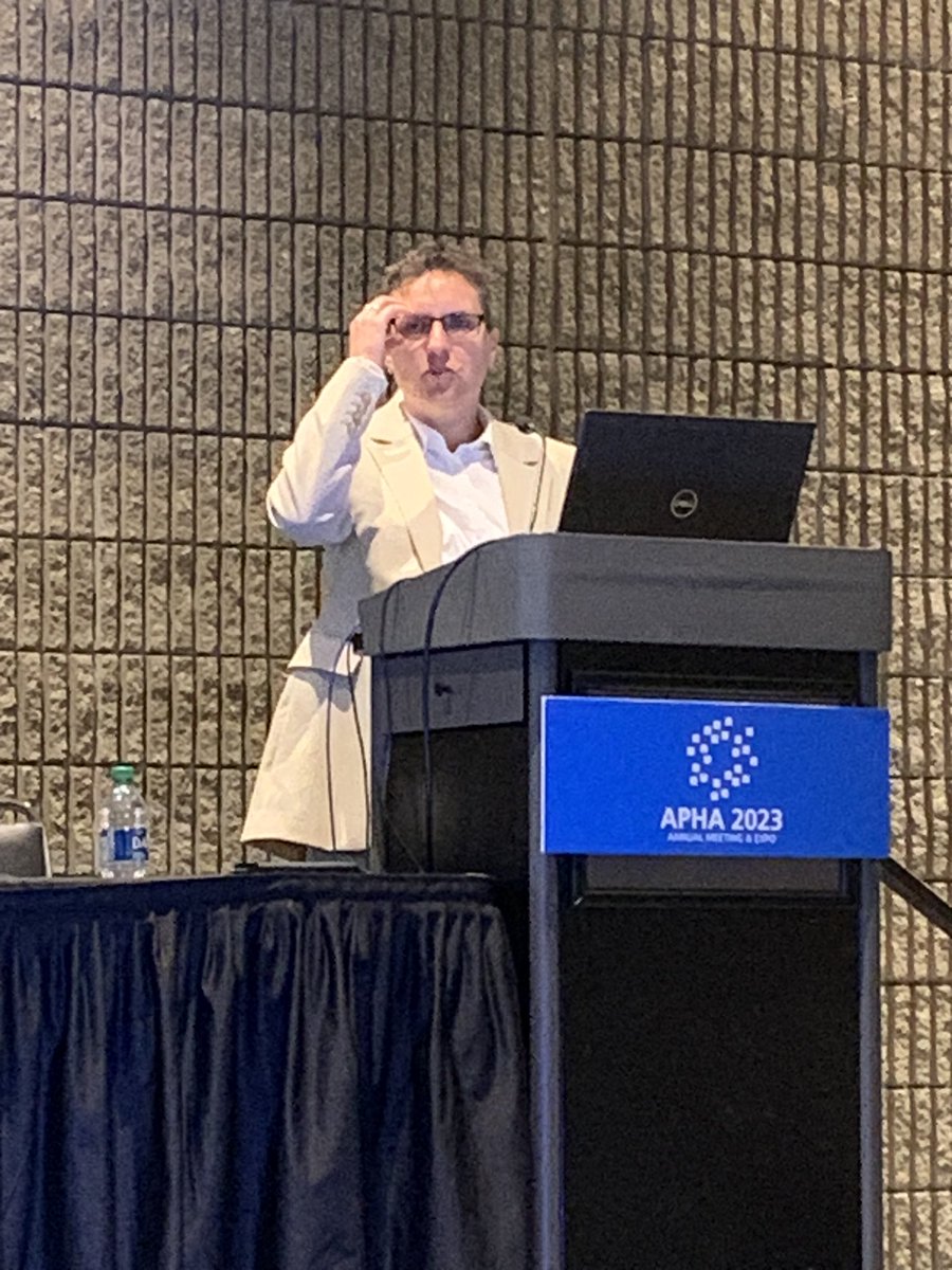 Lisa Carlson sharing with APHA Women’s Leadership Institute to care for ourselves by communing with nature <a href="/carlsonlisam/">Lisa M Carlson</a> <a href="/PublicHealth/">APHA</a>