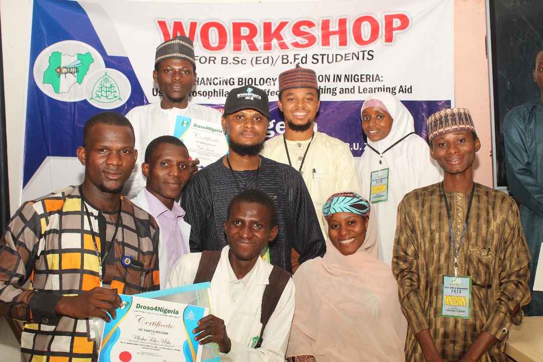 A heartfelt thank you to Droso4Nig and Queen Droso for the incredible opportunity to contribute as a trainer in the biology teachers-in-training workshop. Grateful for the chance to be part of this impactful experience. <a href="/droso4nigeria/">QueenR</a>,<a href="/Camret_udus/">CAMRET, UDUS, SOKOTO</a> ,<a href="/TReNDinAfrica/">TReND in Africa</a> ,<a href="/BioRTCNig/">BioRTC</a>