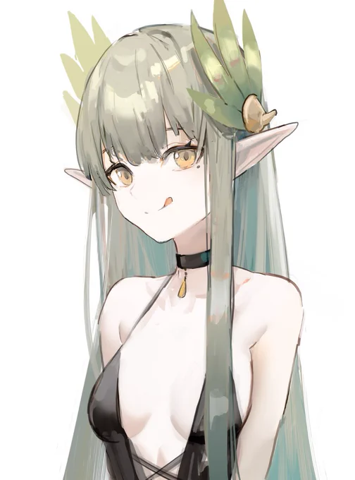 Mumu doodle. This little shit came after 200+ rolls correction is needed #アークナイツ #明日方舟 #Arknights 