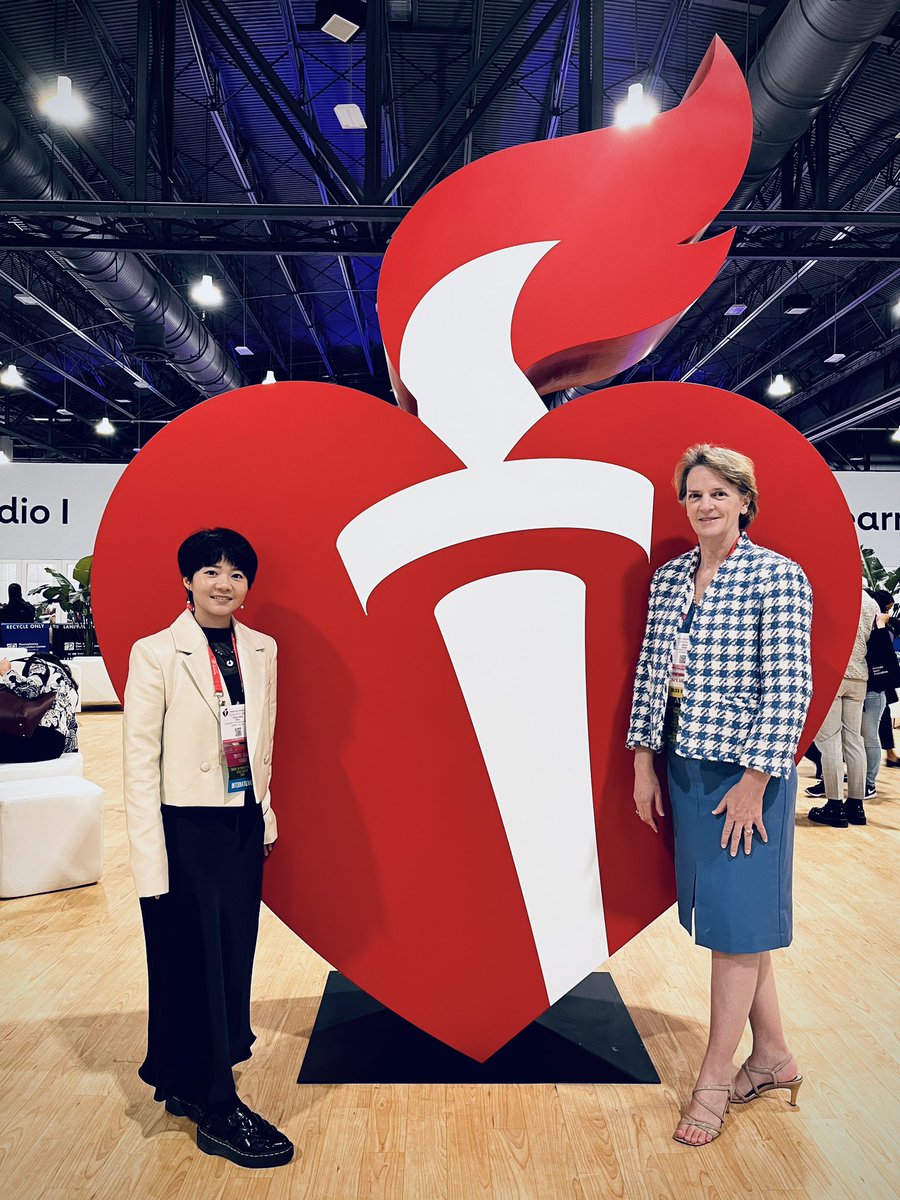 Chiao-Hsin Teng (@tengchiao) on Twitter photo Second day #AHA23
YES! I won the <a href="/CVSNHeart/">Cardiovascular and Stroke Nursing</a> Travel Award! I'm also grateful for <a href="/UNCSON/">UNC School of Nursing</a> funding me 2023 student travel award. AHA scientific session has given me so much inspiration for future studies! Second day #AHA23
YES! I won the <a href="/CVSNHeart/">Cardiovascular and Stroke Nursing</a> Travel Award! I'm also grateful for <a href="/UNCSON/">UNC School of Nursing</a> funding me 2023 student travel award. AHA scientific session has given me so much inspiration for future studies!
