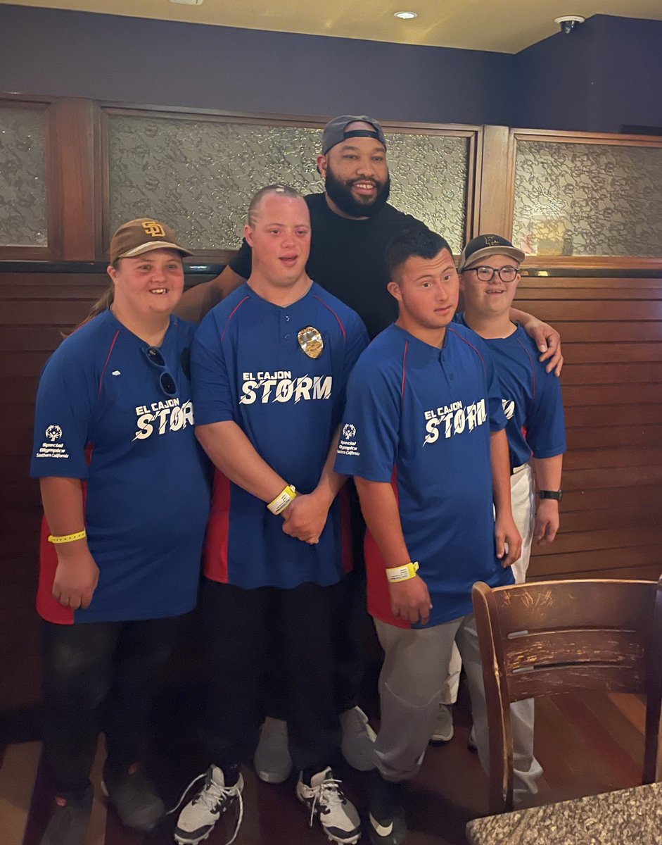 Good luck tomorrow to our new <a href="/SpecialOlympics/">Special Olympics</a> friends in their softball tournament in Fountain Valley. Go Storm